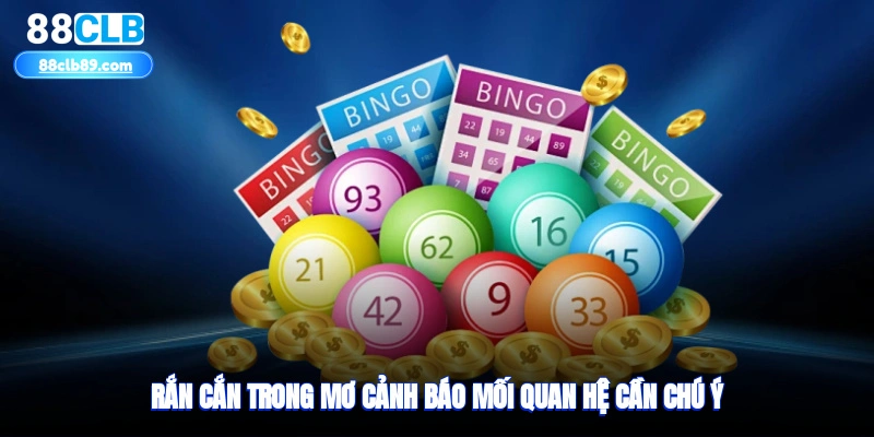 Rắn cắn trong mơ cảnh báo mối quan hệ cần chú ý